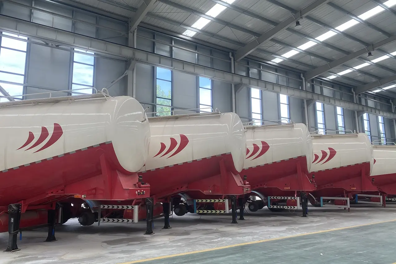 Finished tanker yard