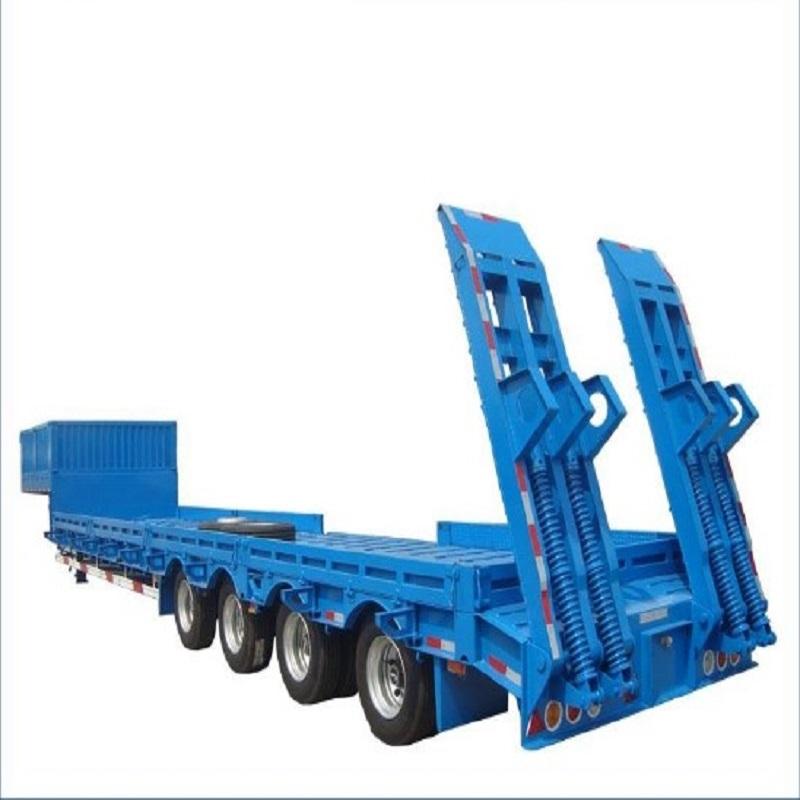 Low Bed Semi Trailer For Sale Manufacture and Low Bed Semi Trailer For
