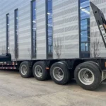 100 Ton Heavy Duty Lowbed Semi Trailer