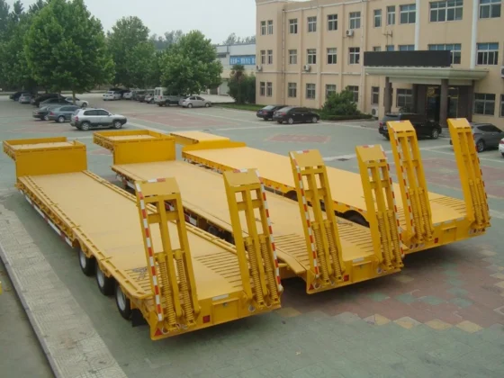 100 Ton Lowbed Semi Trailer