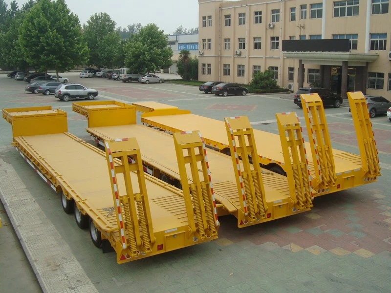 100 Ton Lowbed Semi Trailer