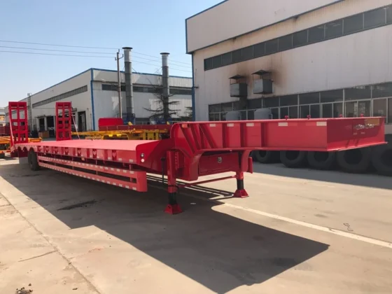 100 Ton Lowbed Trailer with Ladder