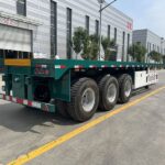 12 Wheel 40ft Flatbed Semi Trailer