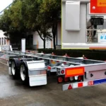 2 Axle 40 Feet Container Chassis