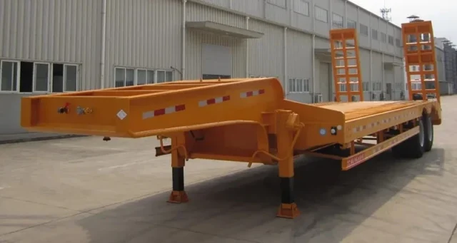 2-Axle 30-50 Ton Lowbed Semi Trailer