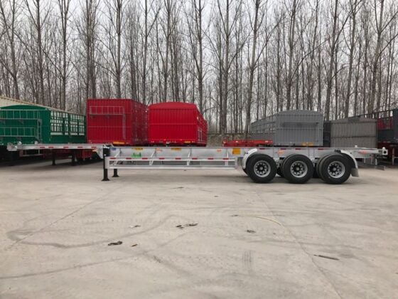 20/40ft Chassis Trailers For Shipping Container