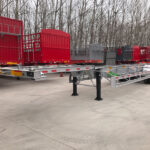 20-40ft Shipping Container Skeleton Trailer for Sale
