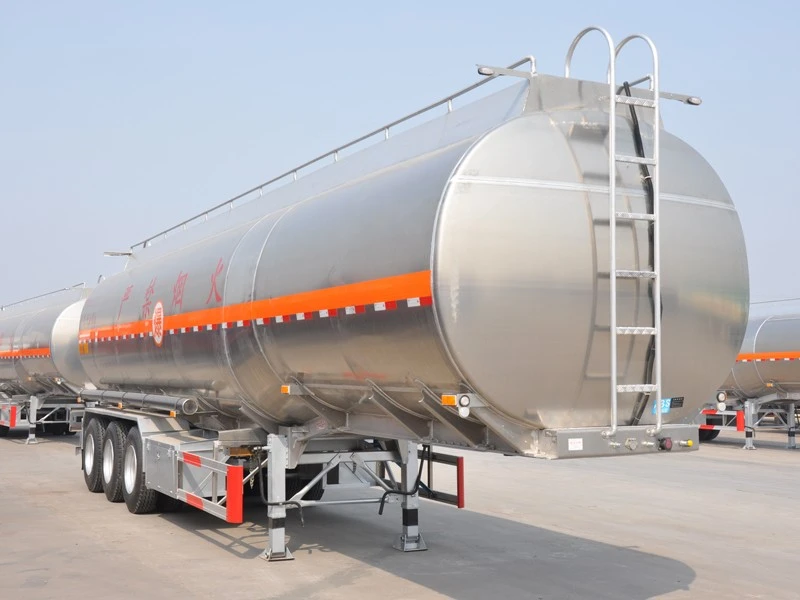20-60 CBM Stainless Steel Fuel Tanker Trailer