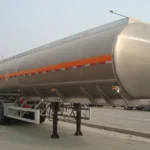 Semi-remorque citerne à carburant en aluminium 20 000-60 000 L
