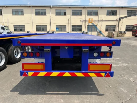 20ft/40ft Flatbed Container Trailer
