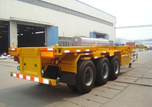 2/3 Axle 40ft Container Skeleton Trailer for Sale
