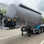 3 Axle 30 Ton Bulk Cement Trailers in Africa