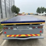 3 Axle 40ft Flatbed Cargo Semi Trailer