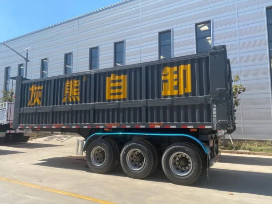 3-Axle 50 Ton Tipper Trailer for Construction