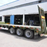3-Axle 60 Ton Lowbed Trailer for Excavator
