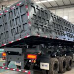 3 Axle 60 Ton Side Tipper Semi Trailer