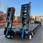 3-Axle 150 Ton Lowbed Trailer for Excavator