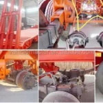 3 Axle Low Bed Semi Trailer
