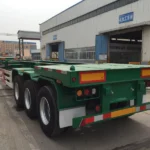 3-Axle Shipping Container Skeleton Trailer