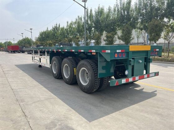 3 Axles 40ft Flatbed Trailer for Sale