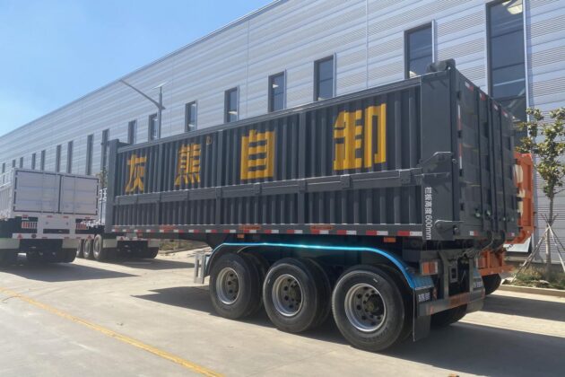 3 Axles 30-100 Ton Dump Truck Trailer for Sale