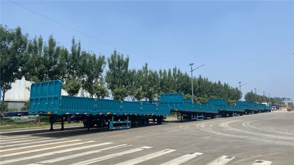 3 Axles Sidewall Semi Trailer