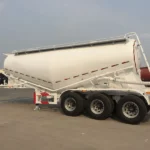 70m³ Aluminum 3-Axle Tanker Trailer for Cement
