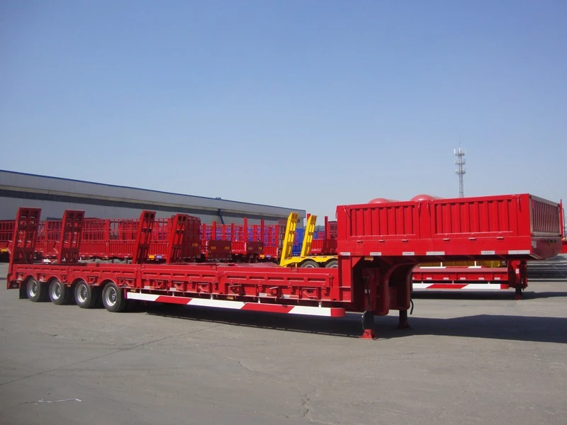 4-Axle 150 Ton Lowbed Trailer for Machinery