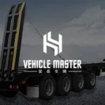 4-Axle 100 Ton Lowbed Trailer