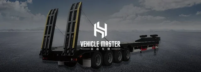 4-Axle 100 Ton Lowbed Trailer