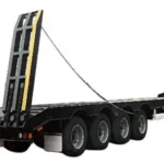 3-Axle 40 Ton 28ft Lowbed Trailer