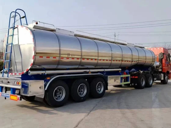 40000L Stainless Steel Tanker Semi Trailer