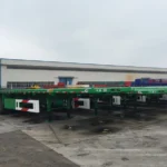 4-Axle 80 Ton 40ft Flatbed Trailer for Machinery