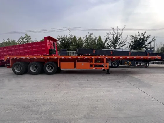 40ft Flatbed Semi Trailer for Sale At Factory