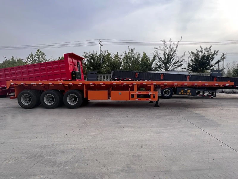 40ft Flatbed Semi Trailer for Sale At Factory