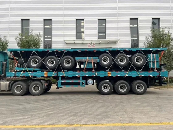 40ft Flatbed Trailer for Mining