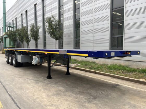 40ft Flatbed Trailer With Twist Lock