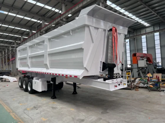 45 Ton U Shape Tipper Semi Trailer