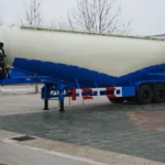 Gjysmërimorkio cisternë për çimento të shkrira 50 ton në shitje