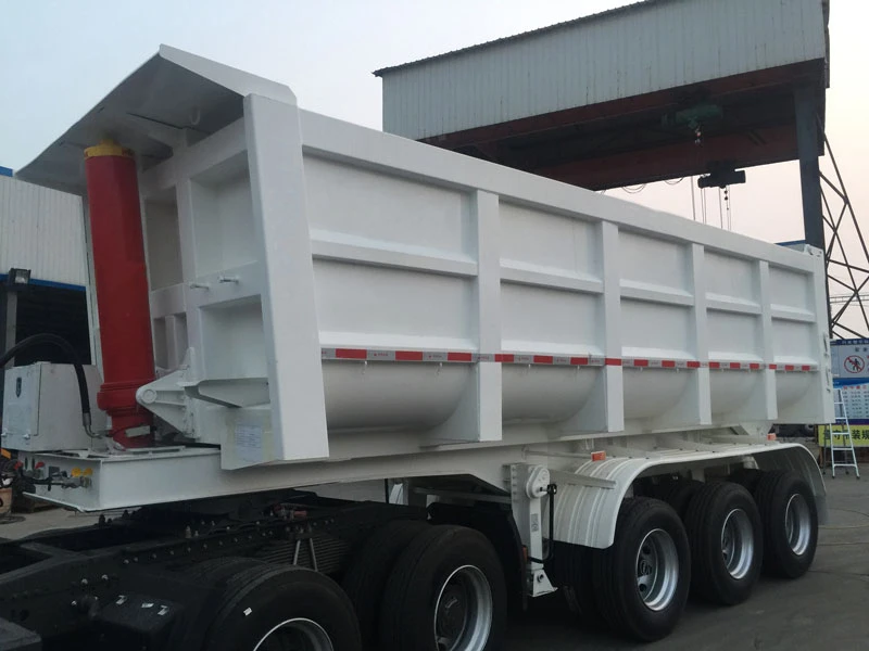 50 Ton Gravel Tipper Semi Trailer