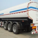 Semi-remorque citerne à carburant en acier au carbone 50000L à vendre