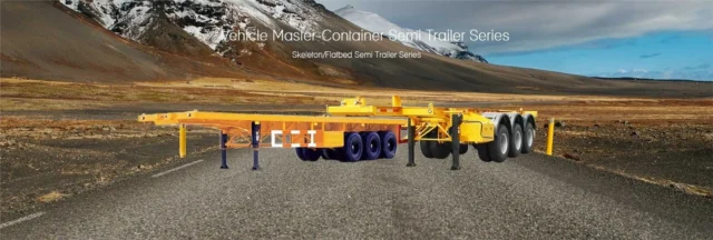 60ft Flatbed Semi Trailer for Sale