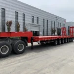 7 Axle 20-100 Ton Lowbed Semi Trailer for Sale