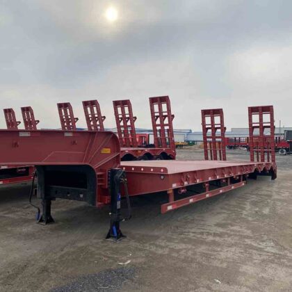 80 Ton 3 Axle Lowbed Trailer