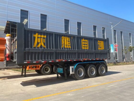 80 Ton Dump Semi Trailer