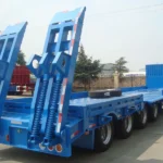 80 Ton Lowbed Trailer With Widened Parts