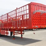2-Axle 28 Ton Fence Trailer for Livestock
