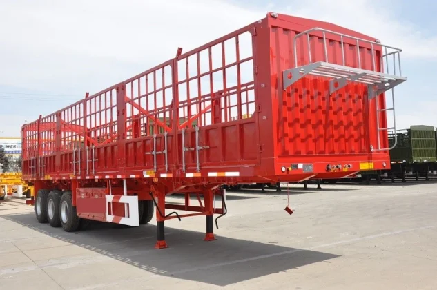 2-Axle 28 Ton Fence Trailer for Livestock