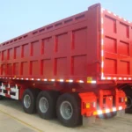 Back Tipper Semi Trailer for Sale