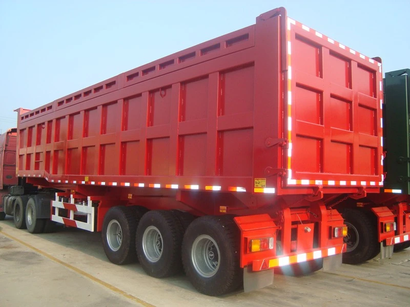 Back Tipper Semi Trailer for Sale